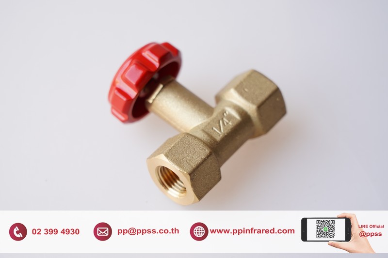 Needle Valve for Gas 1/4" l วาล์วเข็มปรับละเอียดขนาด 1/4"