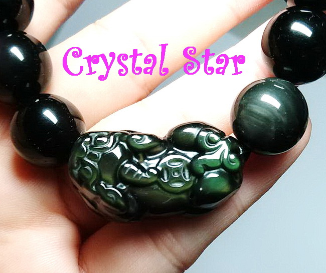 สร้อยข้อมือเรนโบว์ออปซิเดียน