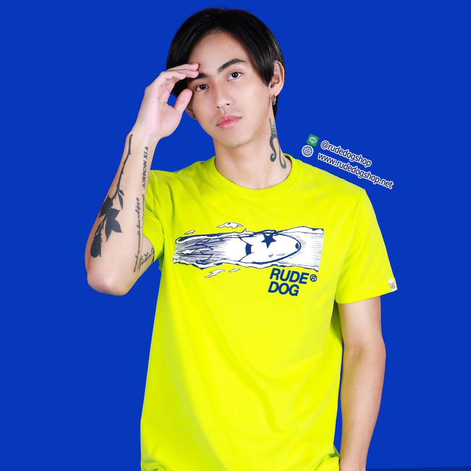 rudedog เสื้อยืดแขนสั้น รุ่น Comic (คอม-มิค)