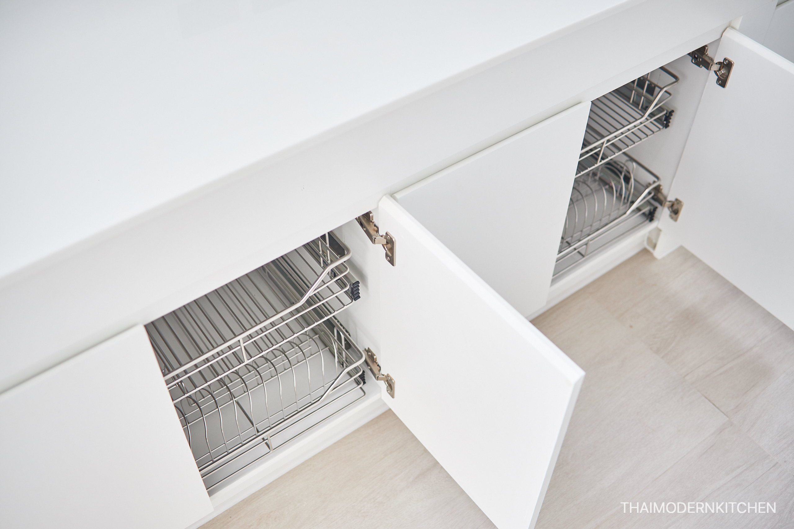 #ครัวบิ้วอิน บิ้วทับครัวปูน 5เมตร ตู้บนล่าง ราคา 79,000-