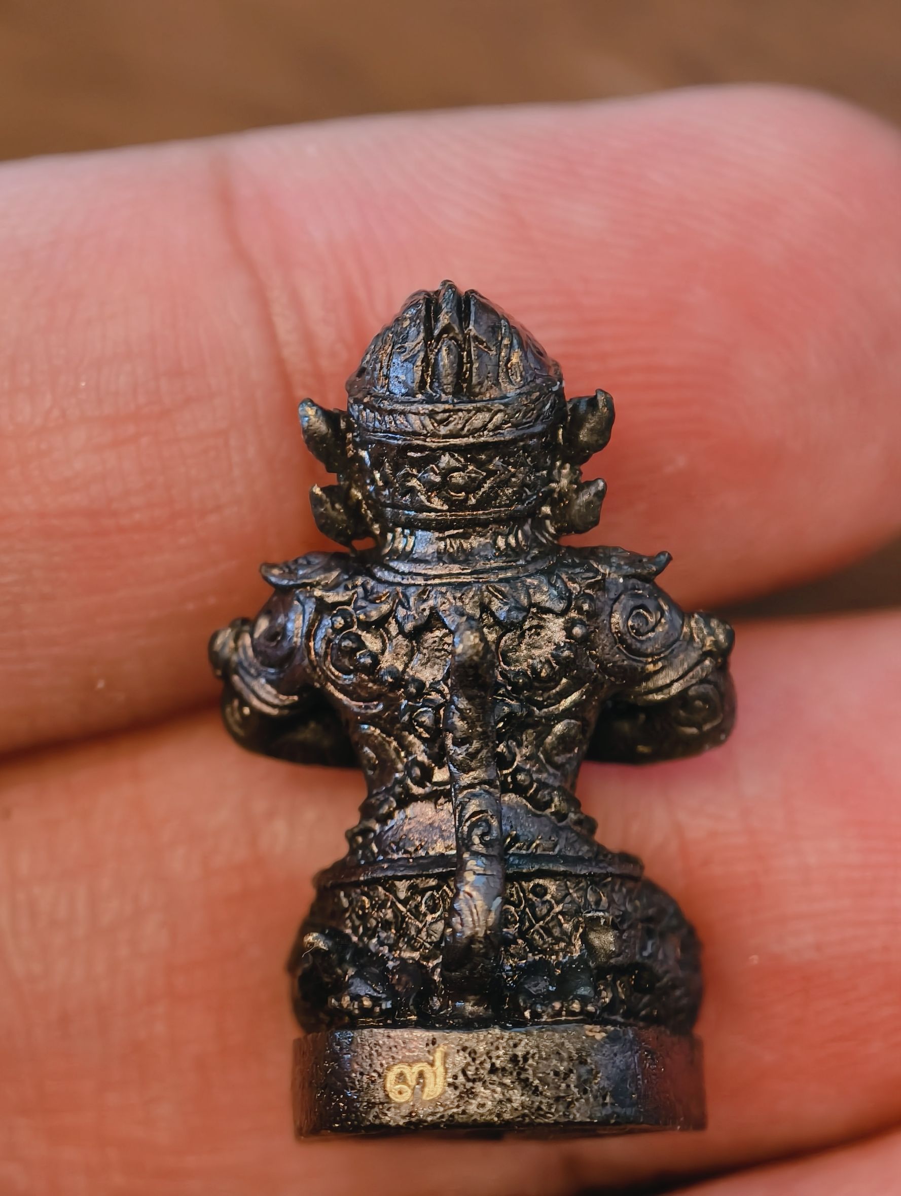 หนุมาน สัมฤทธิ์ผล ดลบันดาน ประทานทรัพย์ วัดสนามชัย จ.อ่างทอง รุ่นแรก เลข 7 KA3233