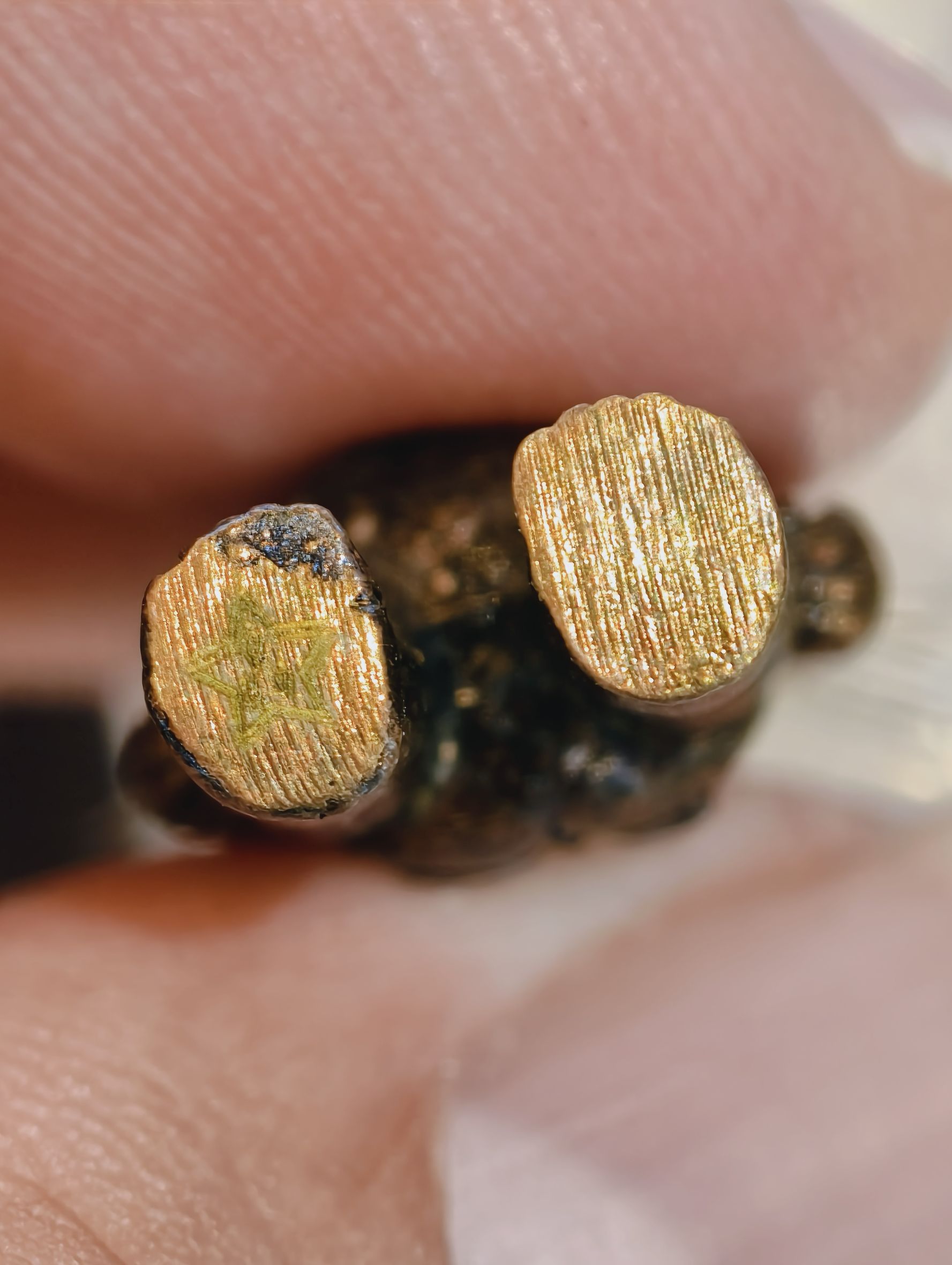 อาจารย์ประสูติ วัดในเตา (เนื้ออาถรรพ์) หุ่น ยันต์๙ยอด ซองเดิม KA4243