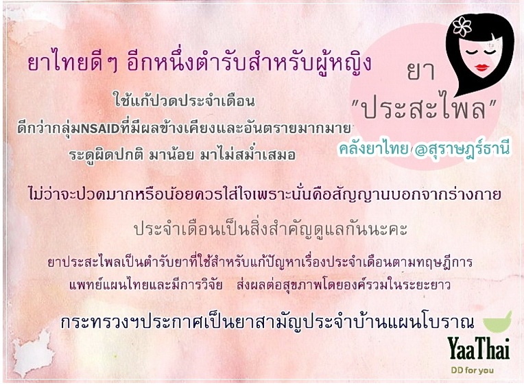 ยาประสะไพล