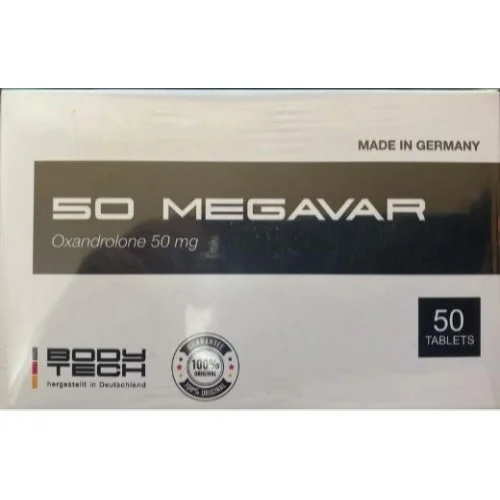 Megavar-50 Oxandrolone 50mg 50Tablet Bodytech