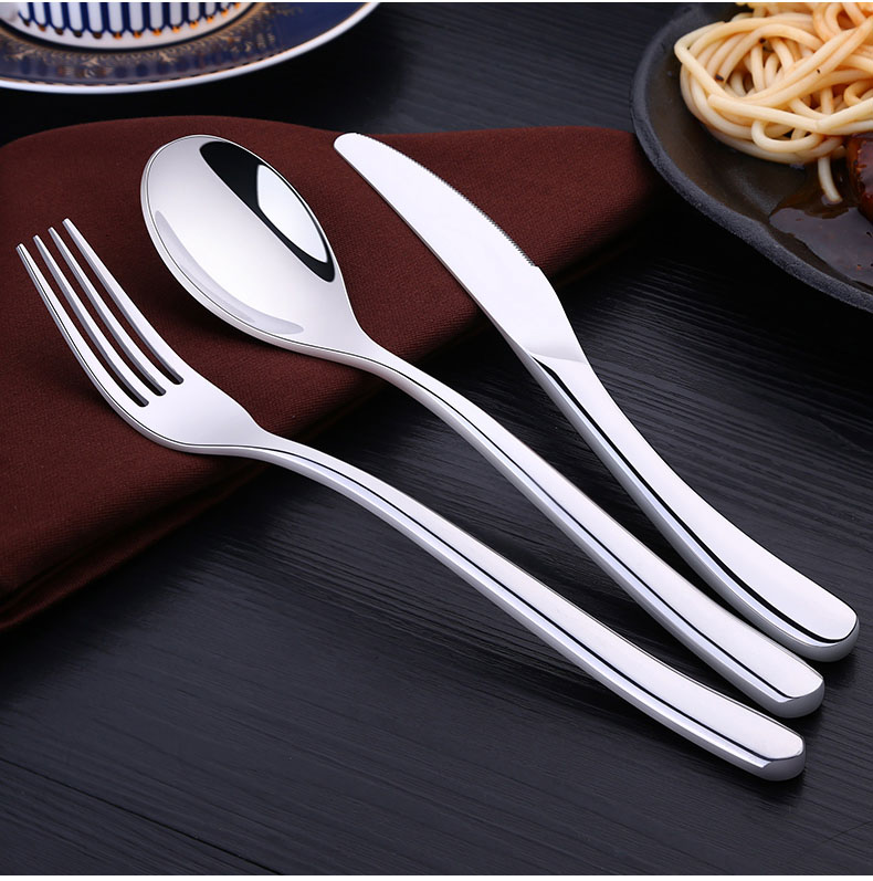 ช้อนส้อมมีด สแตนเลส อย่างดี Stainless Steel Spoon Fork Knife