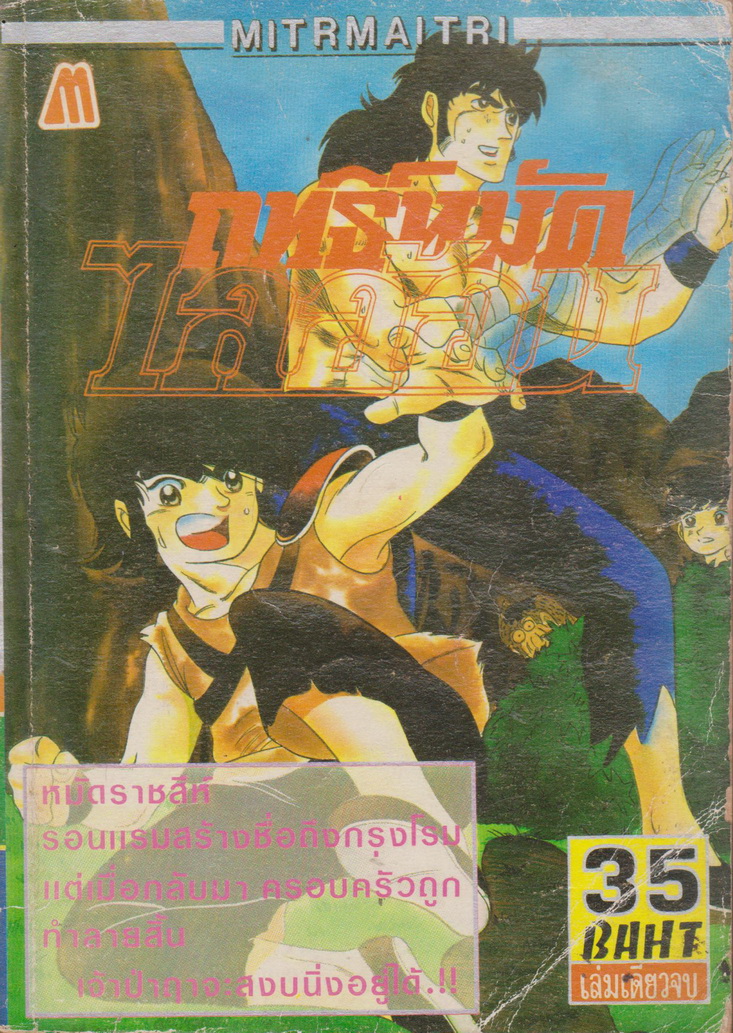 หนังสือการ์ตูน ฤทธิ์หมัดไลอ้อน (เล่มเดียวจบ)