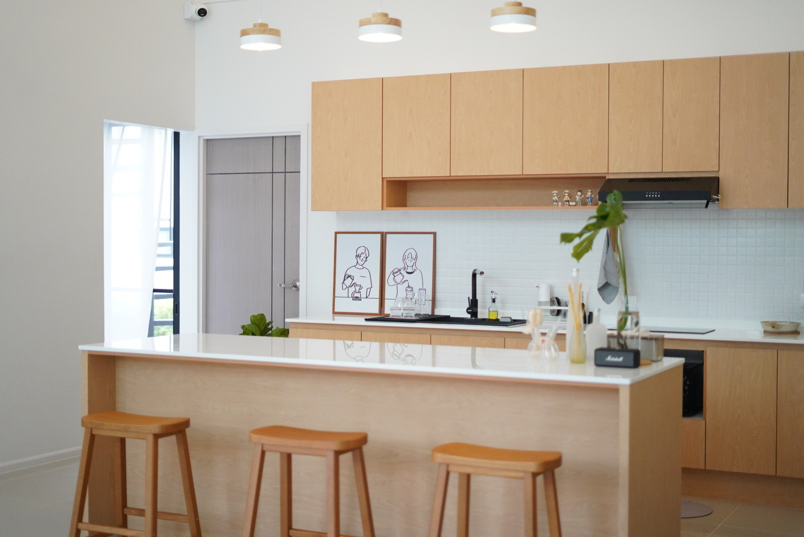 ครัวบิ้วอิน บ้านคุณพงษ์นรินทร์ ชมชื่น ราคา 122,000-