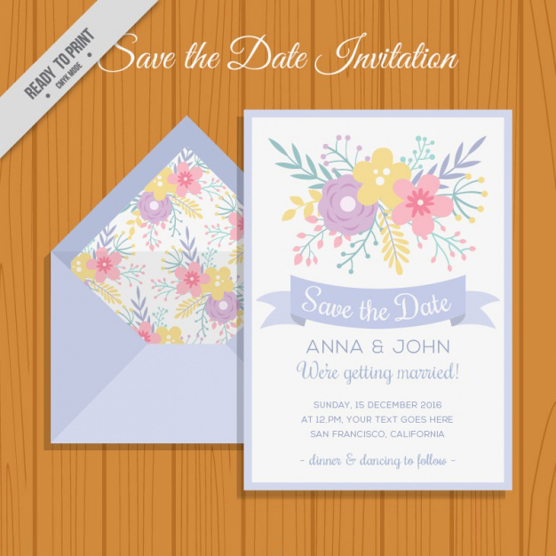 การ์ดแต่งงาน Wedding card สไตล์การออกแบบดีไซน์สไตล์พาสเทลนำเอาช่อดอกไม่สีหวานๆมาตกแต่งเพิ่มความหรูหราทันสมัย การ์ดงานแต่ง ไว้สำหรับ เรียนเชิญแขกผู้มีเกียรติเข้ามาร่วมงานแต่งงาน // ตัวอย่างดีไซน์ การ์ดแต่งงาน การ์ดเชิญ การ์ดสวยๆ