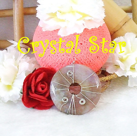 จี้อาเกตแฮนด์เมด