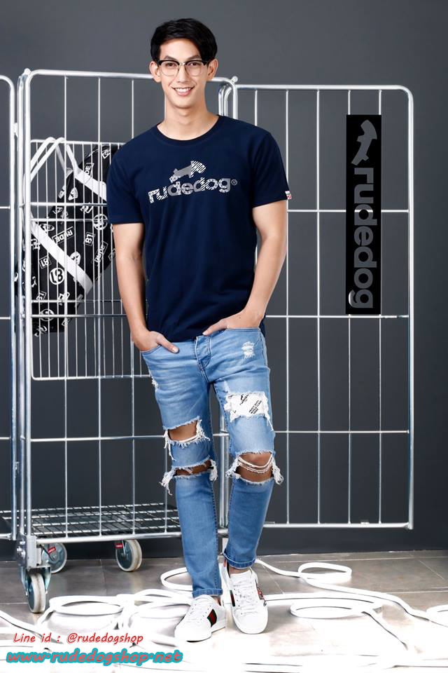เสื้อยืด rudedogรุ่น Logo 2018 (โลโก้ 2018) Size L
