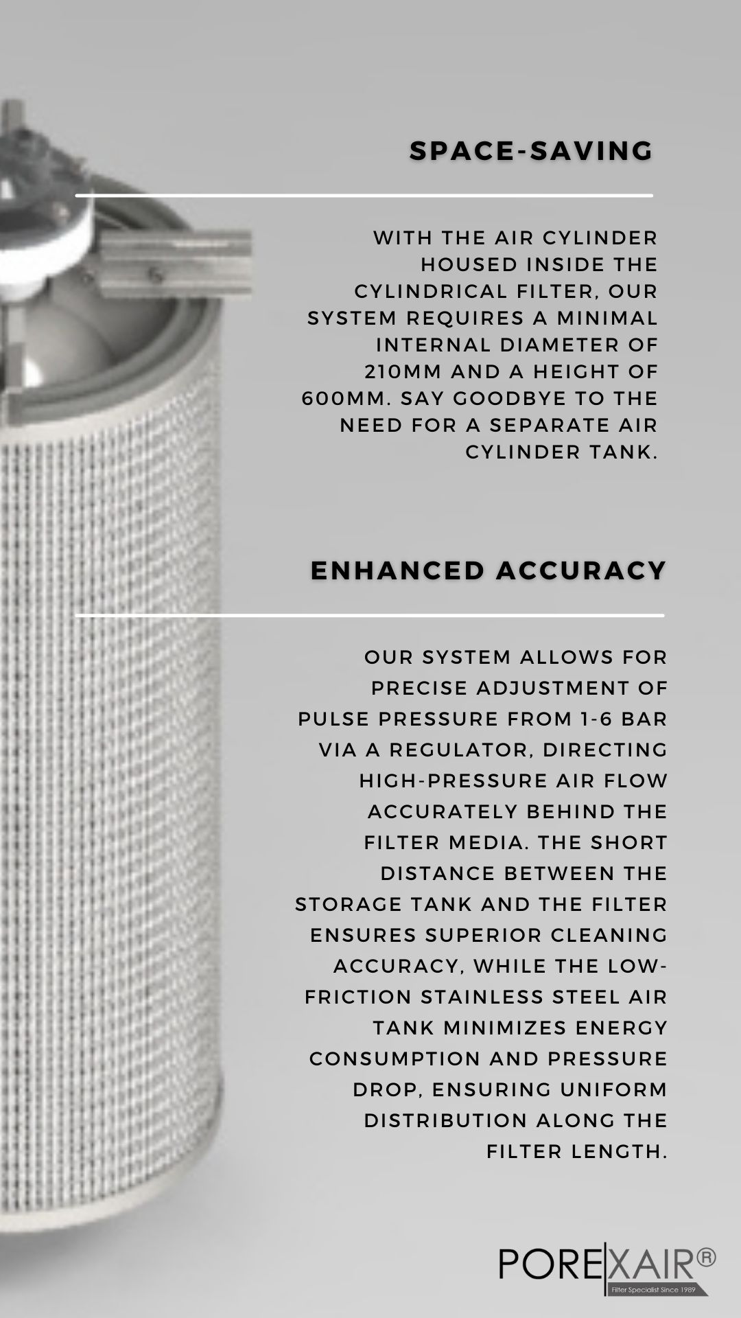 PULSE-JET FILTER CLEANING SYSTEM 600MM I ระบบทำความสะอาดฟิลเตอร์สีฝุ่นด้วยเจ็ทลมแรงดันสูง