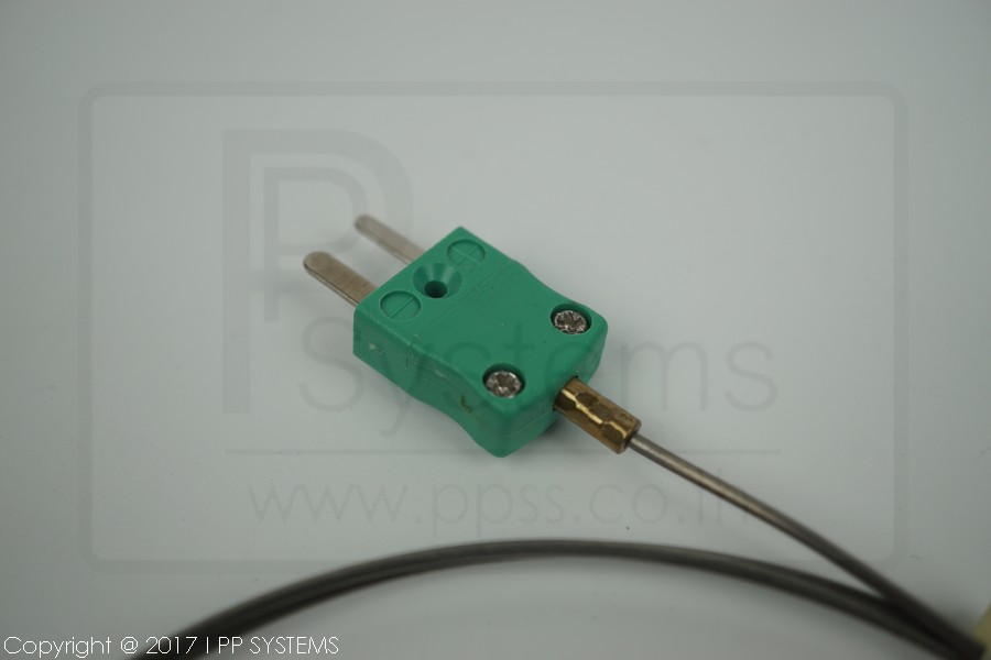 [PA0710] DATAPAQ Mineral Insulated Thermocouple, Type-K, Length 1.0m, Diameter 1.6mm, Nicrobell™ sheath
