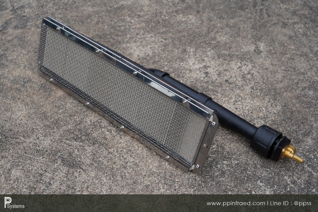 หัวเตาอินฟาเรด THD HD600 9.40KW ขนาด 600x175x220