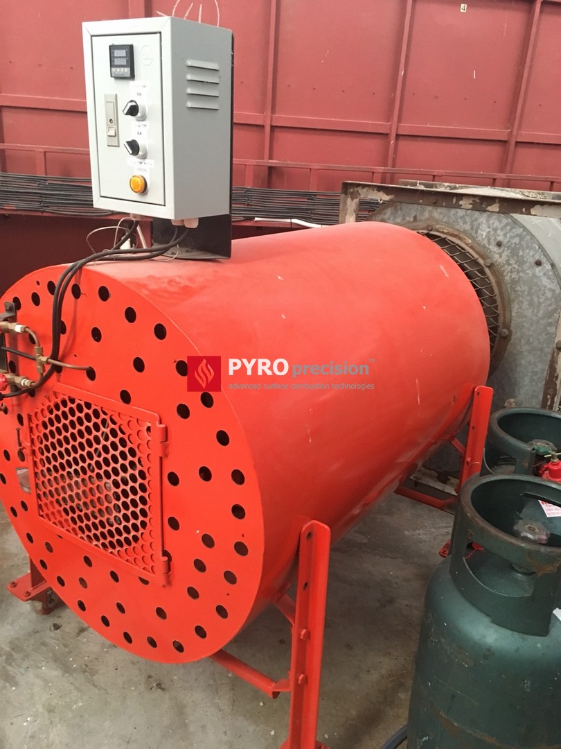 MFB150 MK2 x MFB Gas Burner l เครื่องพ่นไฟแก๊ส 90kW (MK2 จุดเริ่มต้นด้วยชุดสปาร์ค) - สำหรับเตาอบลมร้อน