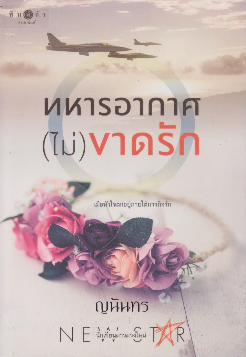 นิยาย ทหารอากาศ (ไม่) ขาดรัก (พร้อมที่คั่นหนังสือ) ผู้เขียน ญนันทร