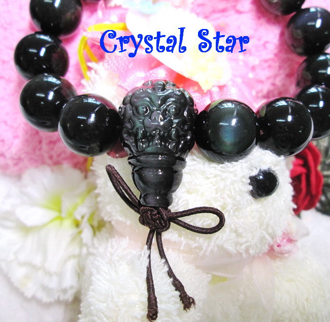 สร้อยข้อมือเรนโบว์ออปซิเดียน เกรด 7A