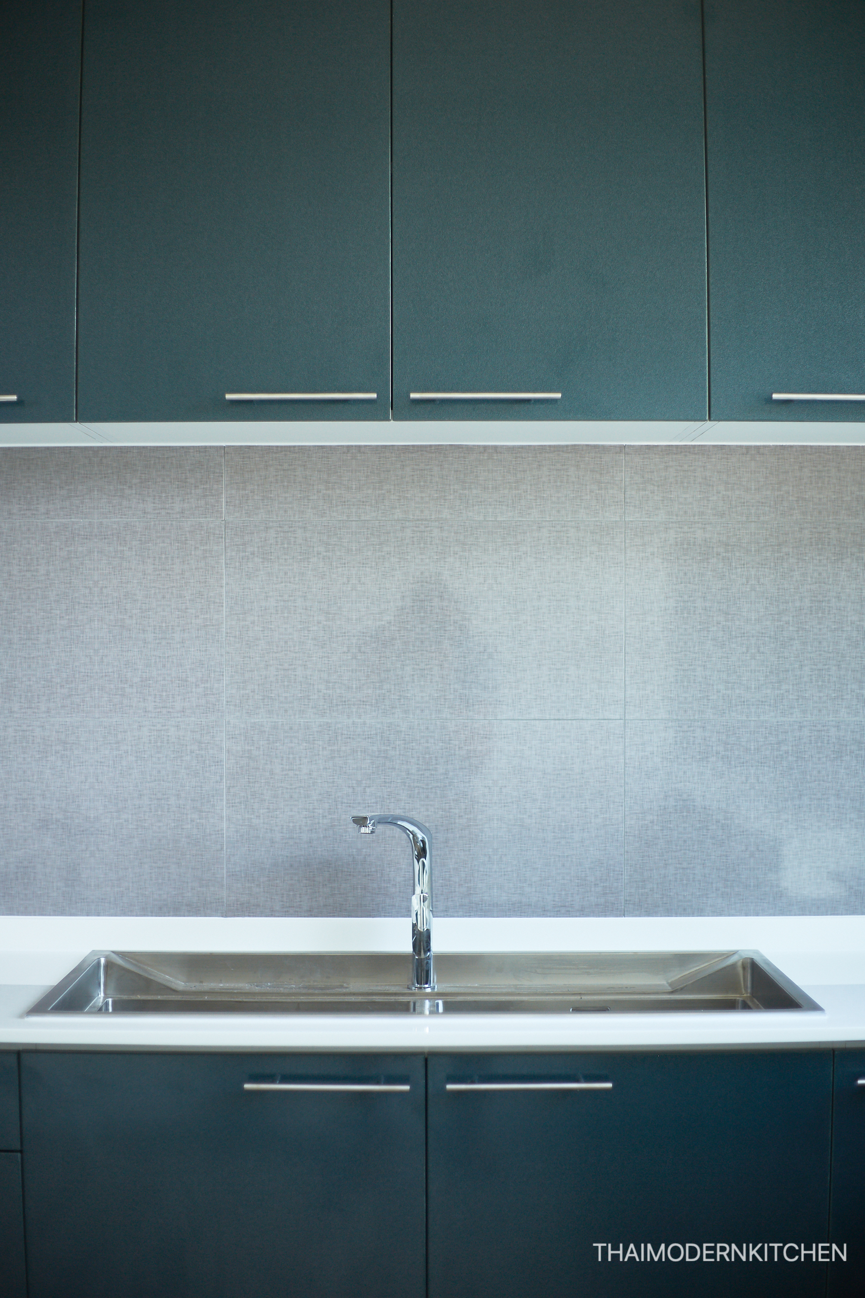 ครัวบิ้วอินบ้านคุณ กวินรัตน์ 1.2+2.9+2.9= 7 ม ตู้ล่าง 2.93 ตู้บน