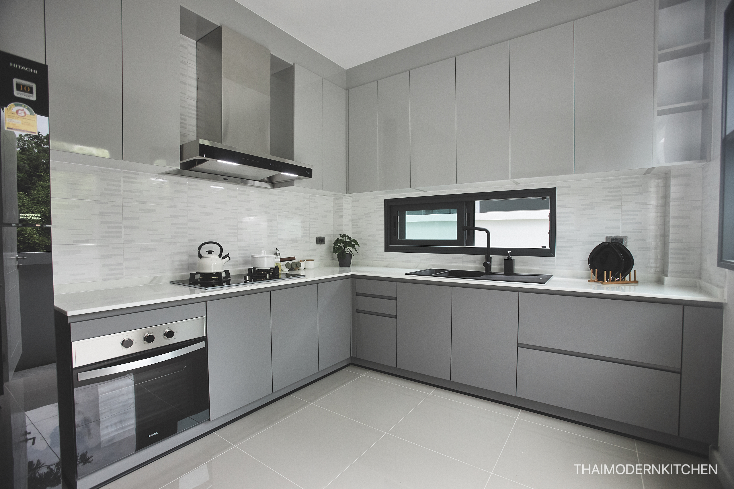 ครัวบิ้วอินบ้านคุณดวงพร ราคา 96,000- หมู่บ้าน Patta Ville สำเนา