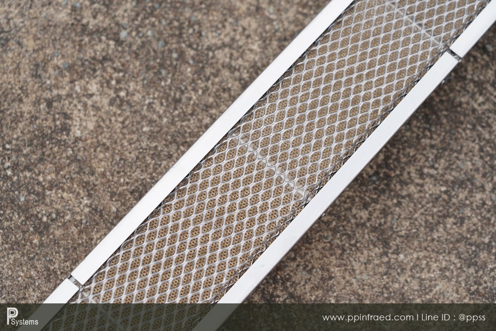 หัวเตาอินฟาเรด THD HD538 3.90KW ขนาด 538x85x65