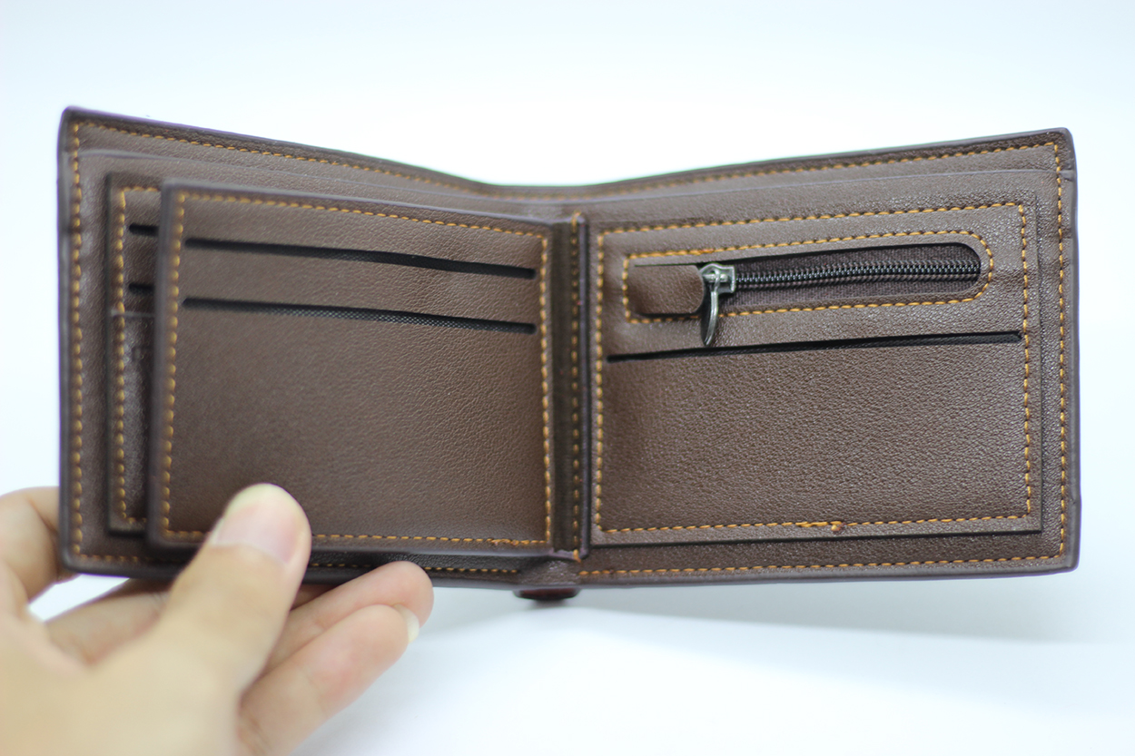 กระเป๋าสตางค์ผู้ชาย MS-227-228 [มีซิป]