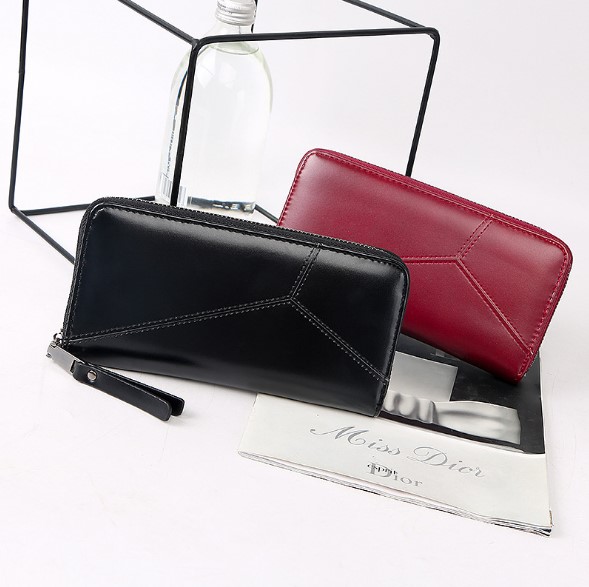 กระเป๋าสตางค์ผู้หญิงใบยาวซิปรอบ Piece V.Long