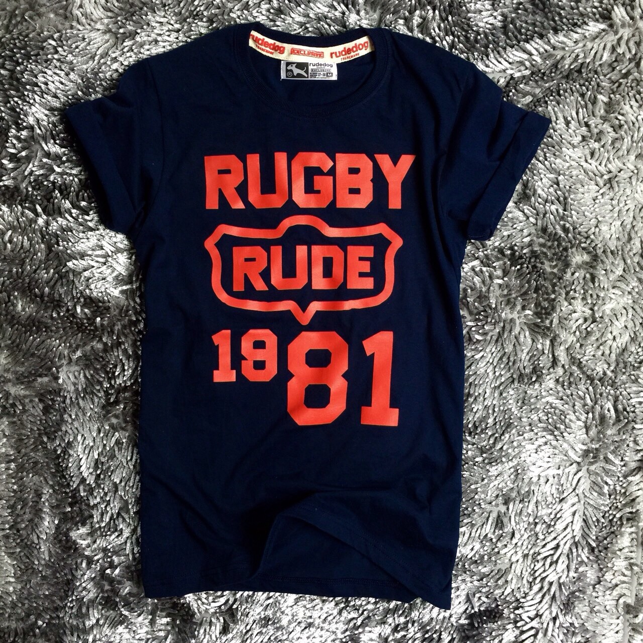 เสื้อยืด Rudedog รุ่น Rugby Size S