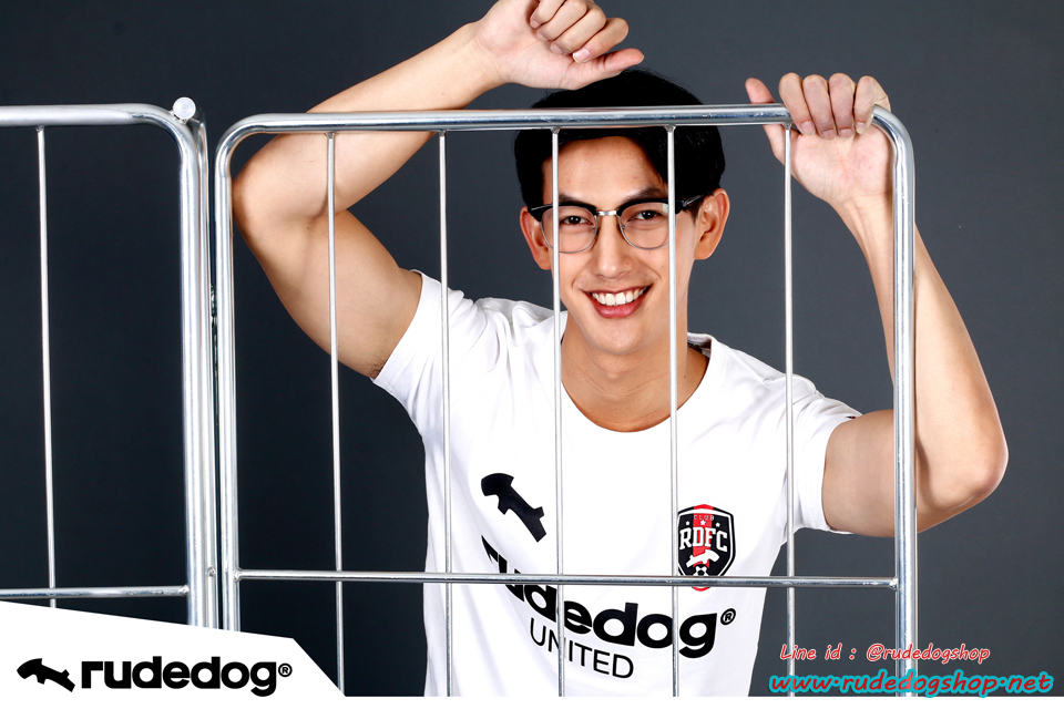 เสื้อยืดคอกรมแขนสั้น rudedog รุ่น United (ยูไนเต็ด) Size M