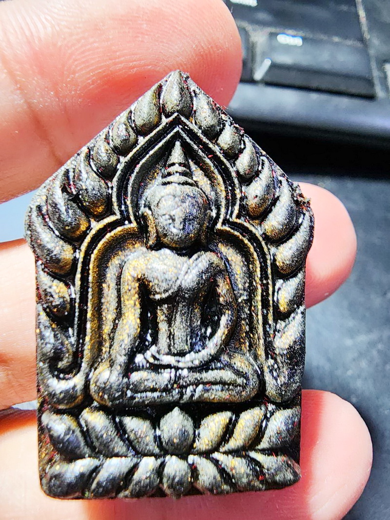 หลวงปู่เถิง ขุนแผนเจ้าสัว 8 รอบ บ่วงนาคราชงูกินหาง (AB5796)