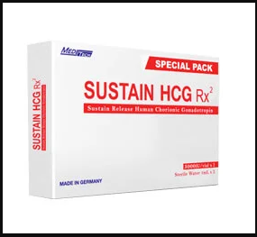 SUSTAIN HCG RX2 Human Chorionic Gonadotropin Special Pack 5000iu/vial, 3vial