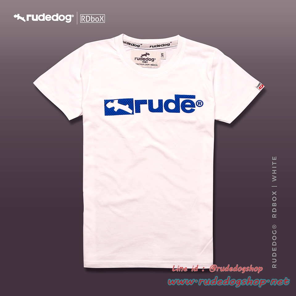 เสื้อยืด Rudedog รุ่น New RDBOX Size L
