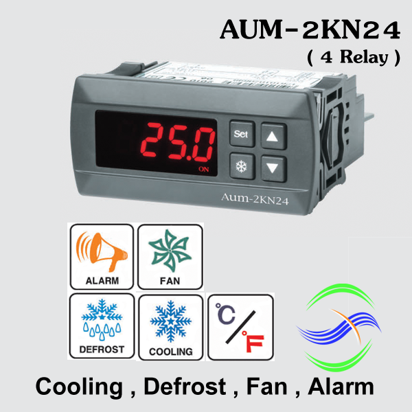 WOOREE AUM-2KN24 Defrost , Cooling , Fan , Buzzer alarm
