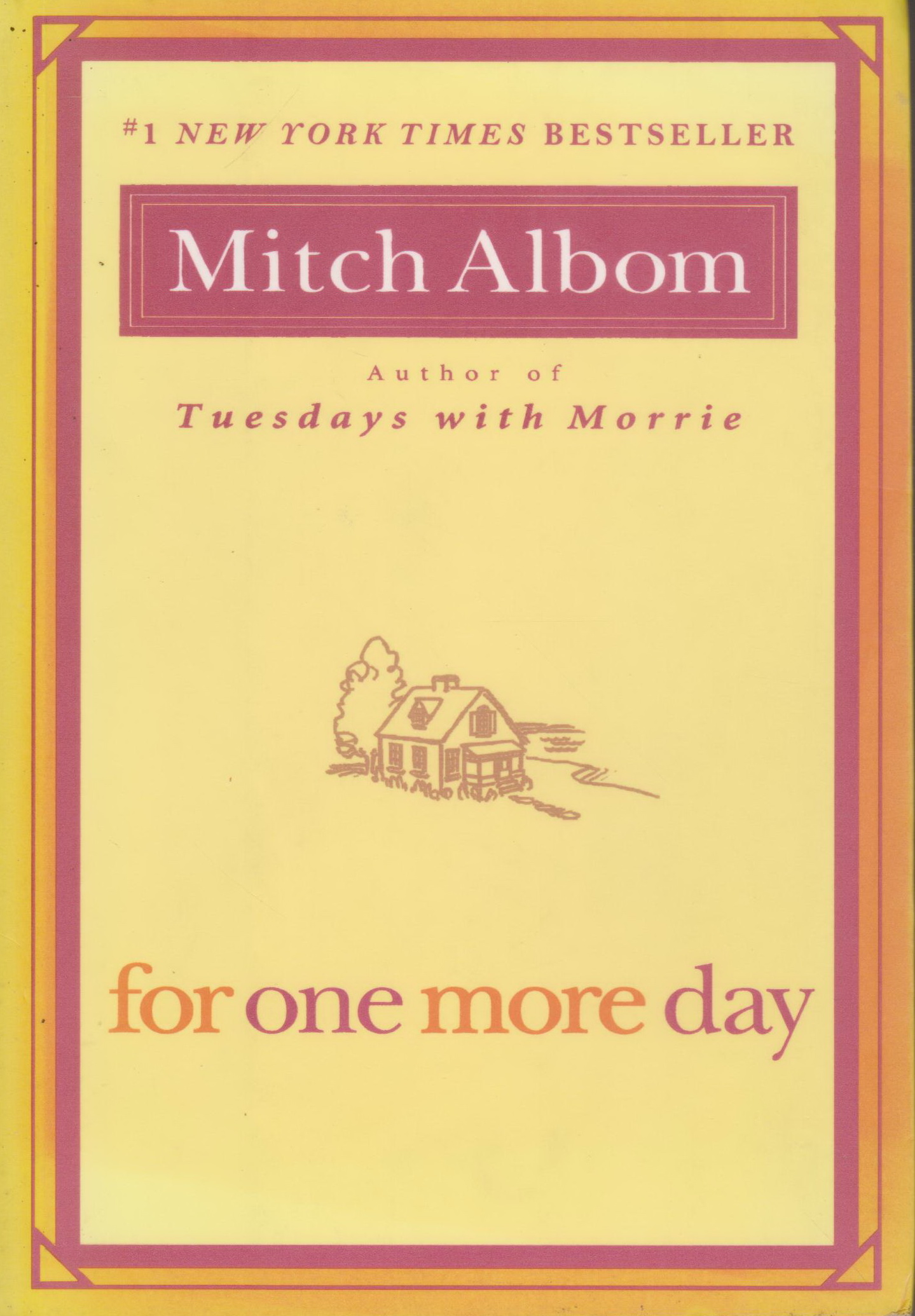 นิยายภาษาอังกฤษ For One More Day by Mitch Albom