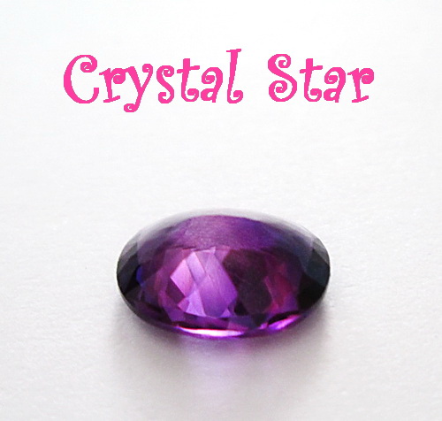 พลอยอเมทิสทรงไข่