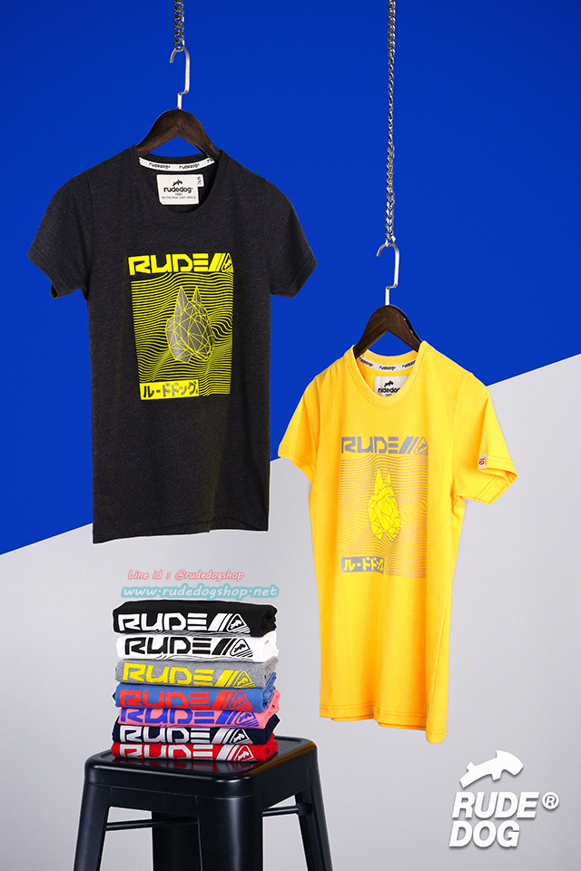 เสื้อยืดแขนสั้น rudedog รุ่น Big Head (บิ๊ก เฮด)