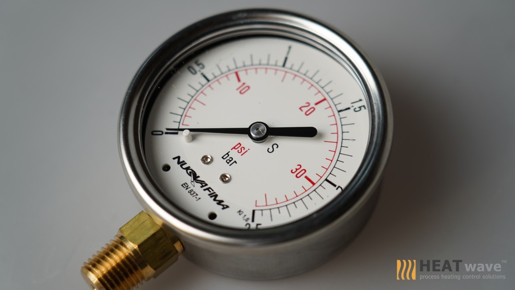NUOVAFIMA Pressure Gauge 0-2.5 bar l เกจวัดแรงดันแก๊สช่วงแรงดันสูง