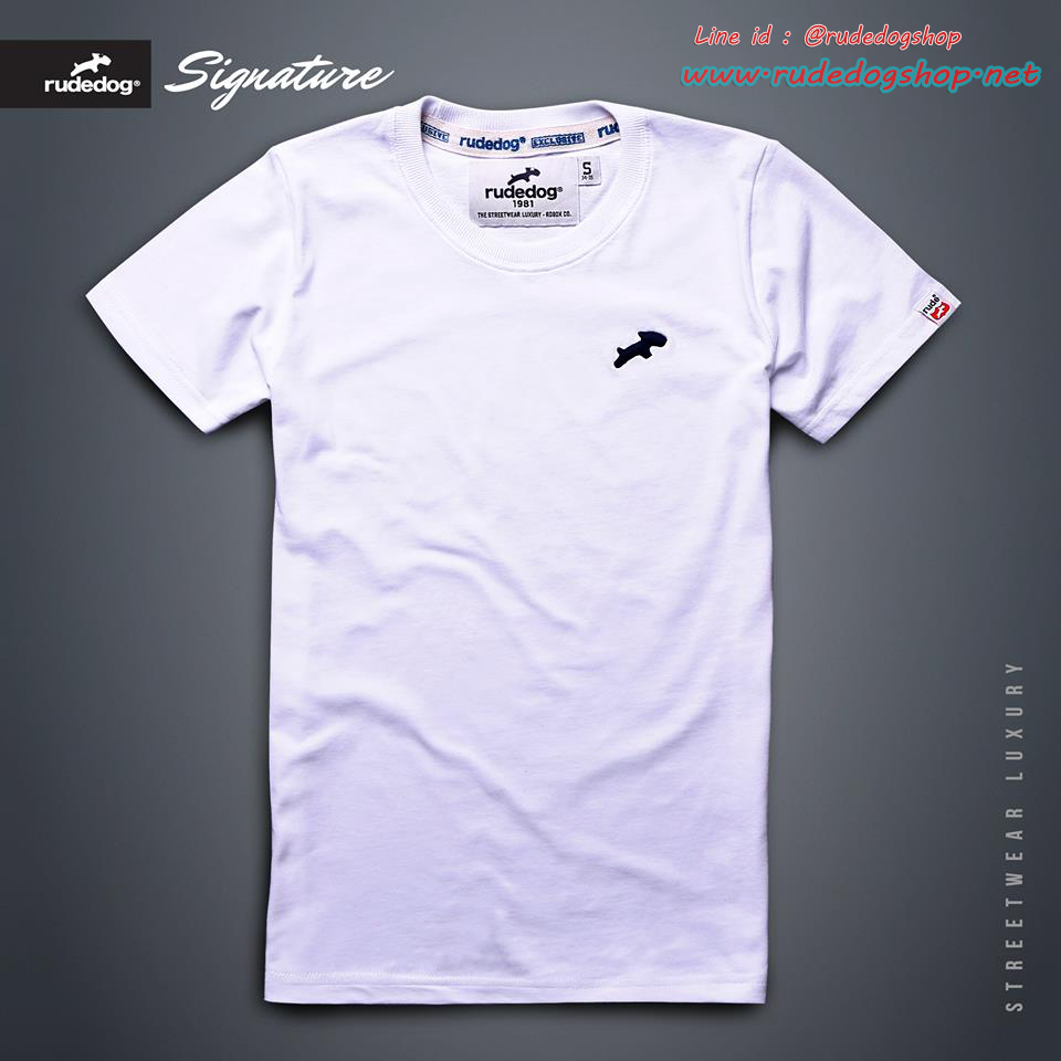 เสื้อยืด Rudedog รุ่น Signature Size S