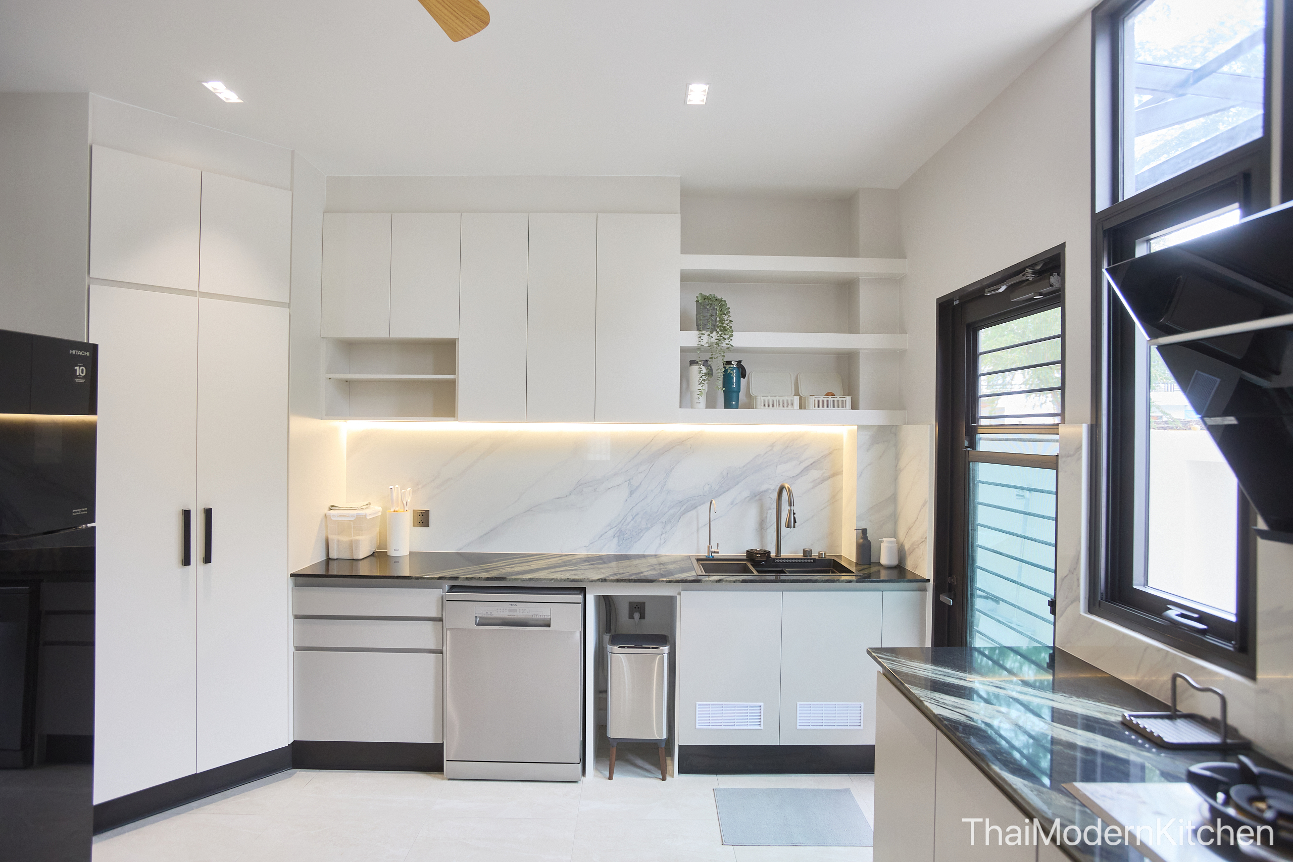 #ครัวบิ้วอิน บ้าน คุณปอ 190,000- ---แยกราคาให้ดู ด้านล่างนะคะ ---