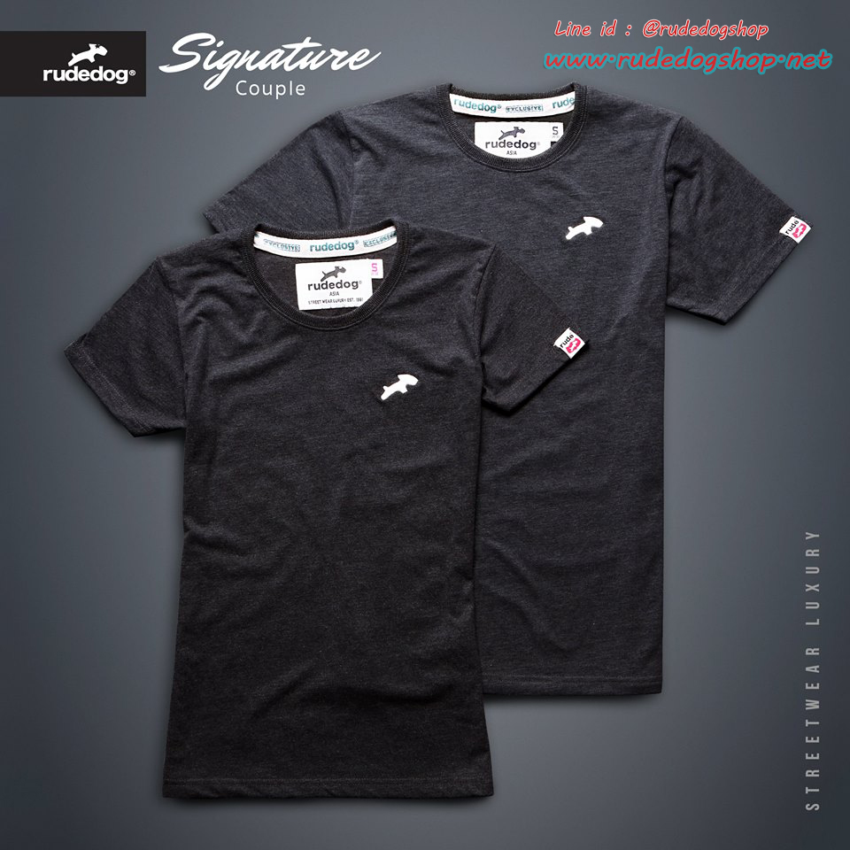เสื้อยืด Rudedog รุ่น Signature Size S