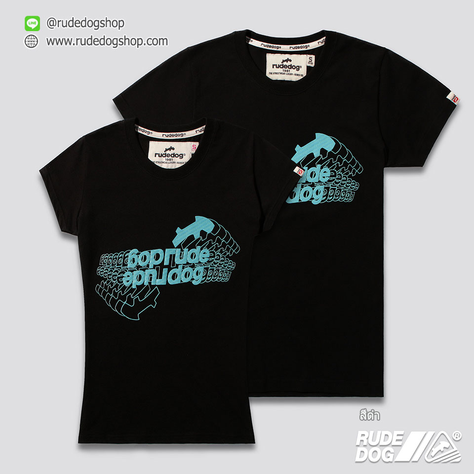 เสื้อยืดแขนสั้น rudedog รุ่น RUSHBAR (รัชบาร์)