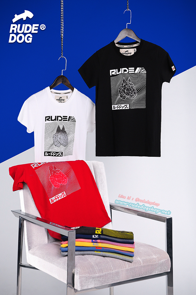 เสื้อยืดแขนสั้น rudedog รุ่น Big Head (บิ๊ก เฮด)