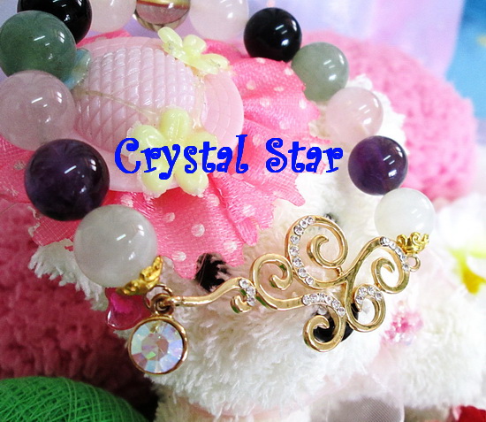 สร้อยข้อมือหินมงคล (สำหรับคนเกิดวันอาทิตย์ จันทร์ และพุธราหู)