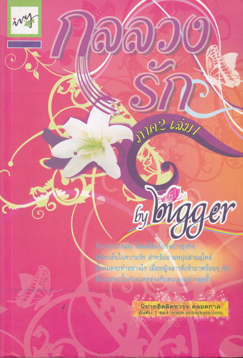 นิยายชุด กลลวงรัก ภาค 1 และ ภาค 2 เล่ม (2 เล่มจบ) รวม 3 เล่ม ผู้เขียน Bigger