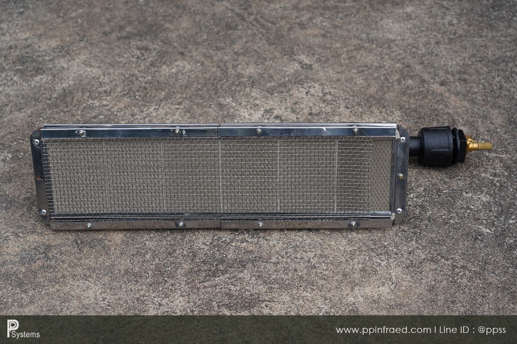 หัวเตาอินฟาเรด THD HD600 9.40KW ขนาด 600x175x220