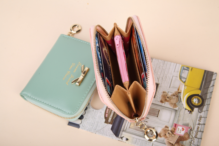 กระเป๋าสตางค์ใบเล็ก Pixy wallet [แบบซิปรอบ]