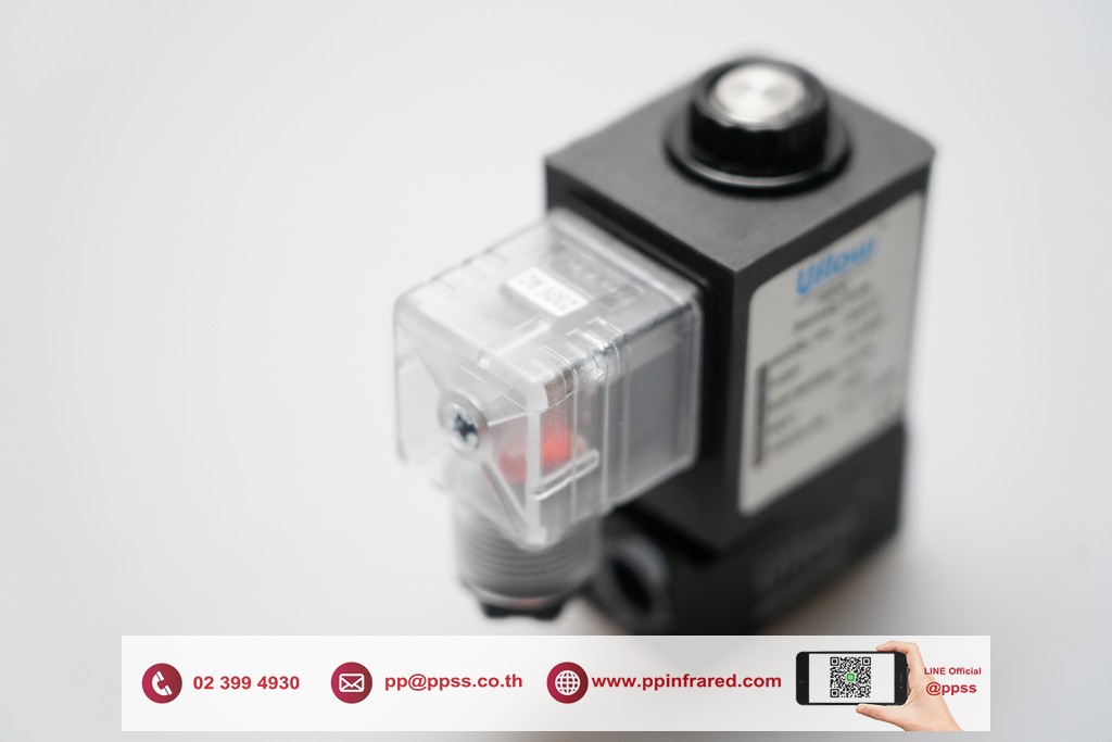 UFLOW 1/4" 230V Gas Solenoid Valve IP65 "INDIA" l โซลินอยวาล์วแก๊ส รุ่นกันน้ำ