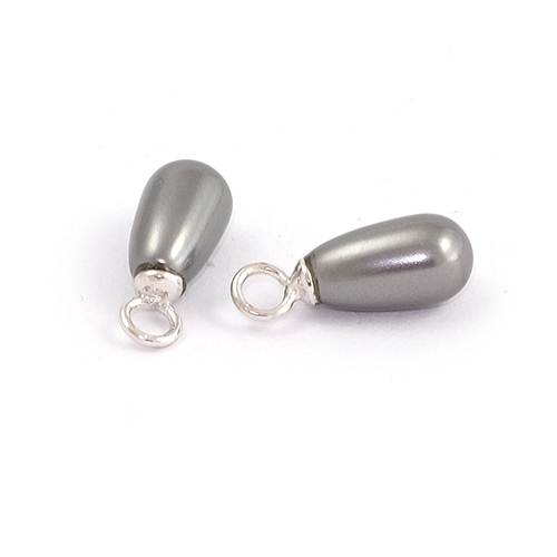 จี้มุกหยดน้ำH 11.5x6 มม.