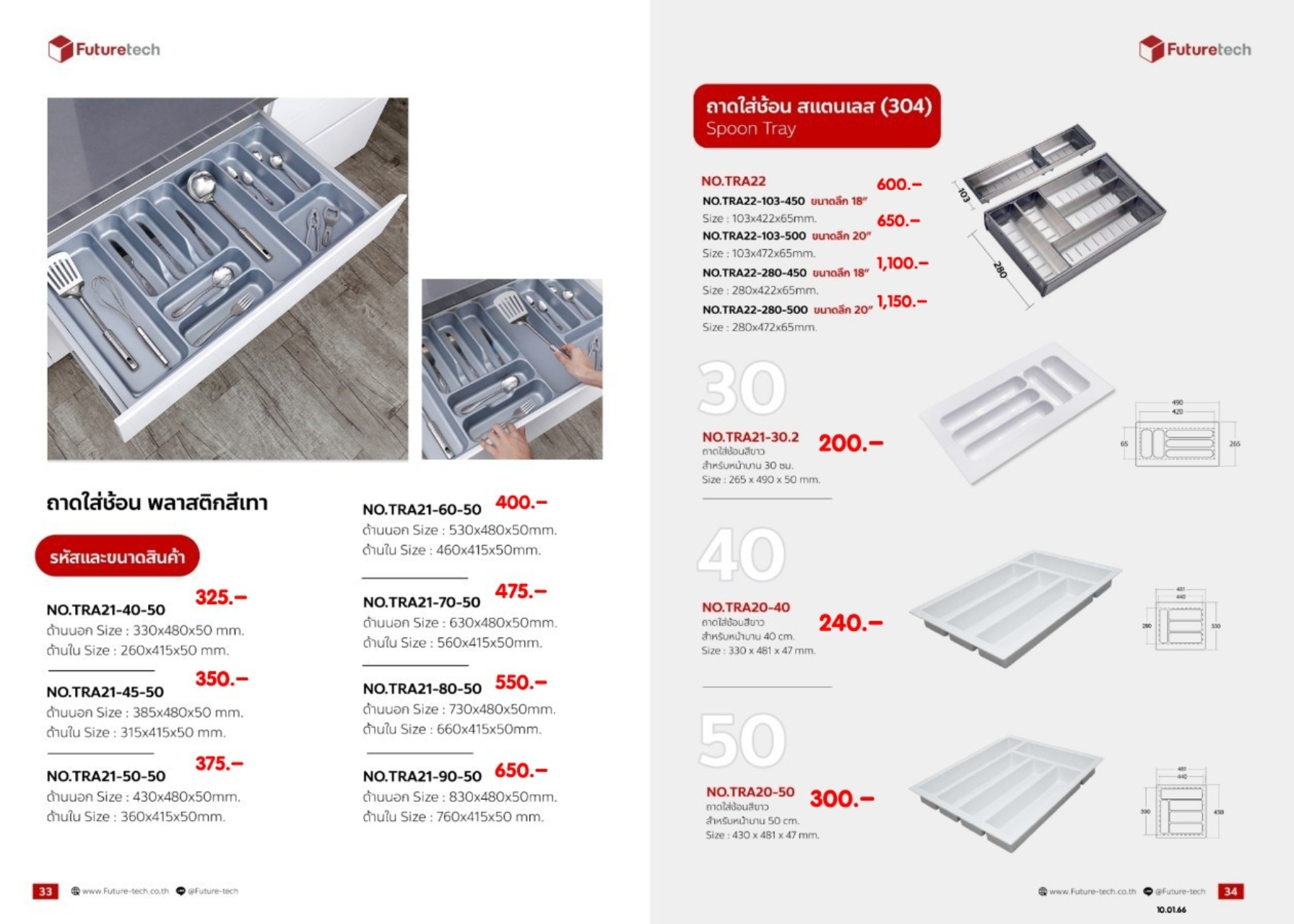 Futuretech ตระแกรงต่างๆ