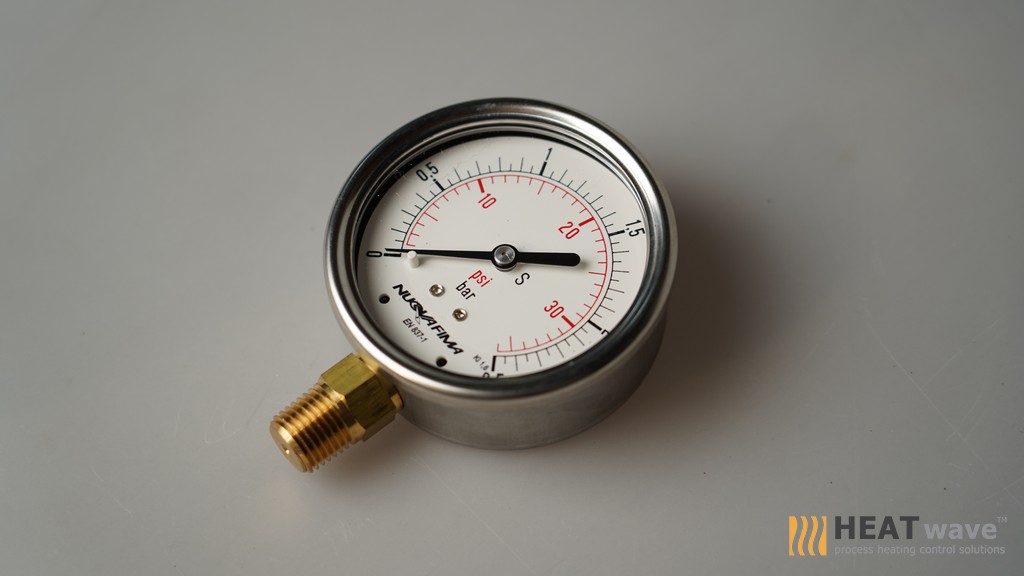 NUOVAFIMA Pressure Gauge 0-2.5 bar l เกจวัดแรงดันแก๊สช่วงแรงดันสูง