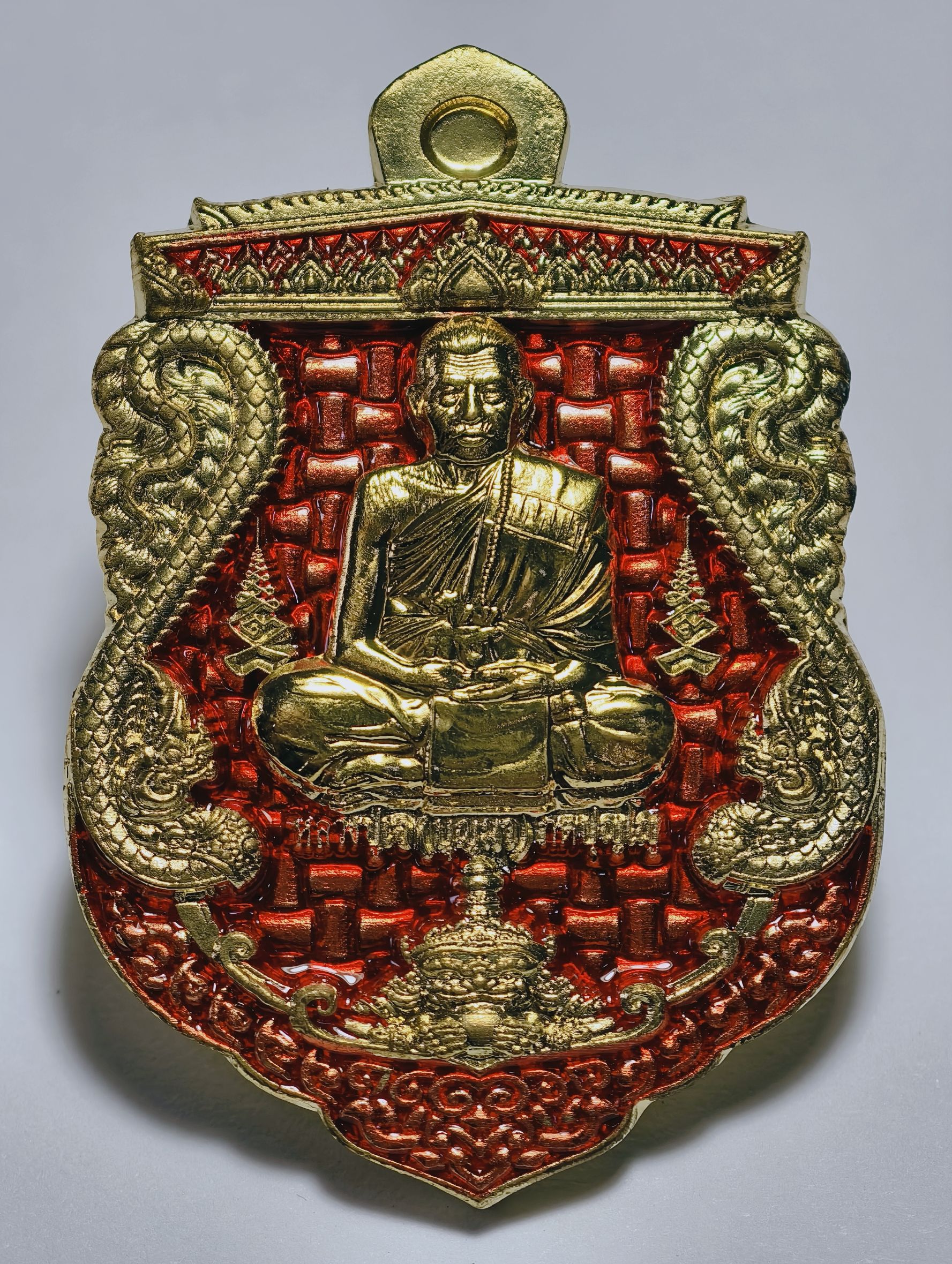 หลวงปู่เจ วัดป่าวิเวกธรรม ราหู มหาเศรษฐีมั่งมีทรัพย์ มหายันต์หนุมานออกศึก(AC4233)