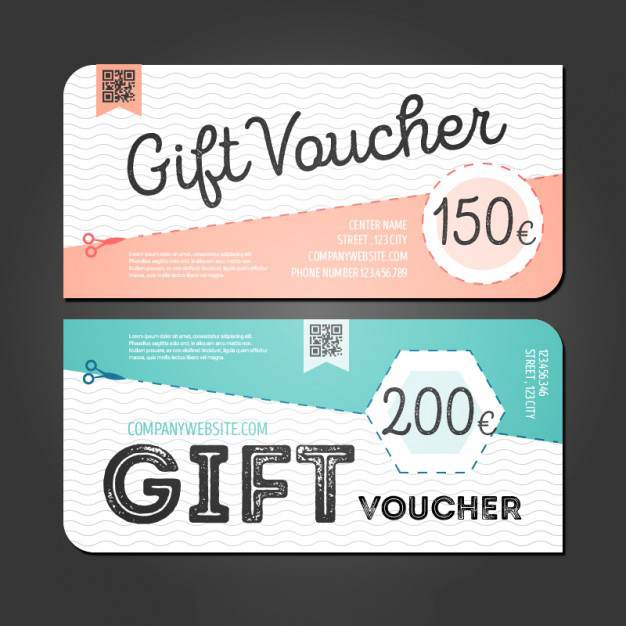 คูปองสินค้า การส่งเสริมการขาย การลดราคา สไตล์การออกแบบดีไซน์แบบใช้สีหวานๆสร้างความน่าสนใจ คูปองไว้ใช้กับเทศกาลต่างๆที่มีการลดราคาเพื่อดึงดูดให้ลูกค้ามาซื้อสินค้าในช่วงเทศกาล // ตัวอย่างดีไซน์ คูปองสินค้า Chill Shop Package